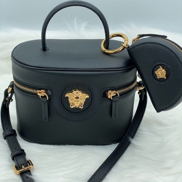 Versace Medusa Keyring Pouch Bag Charm - Picture 5 of 8